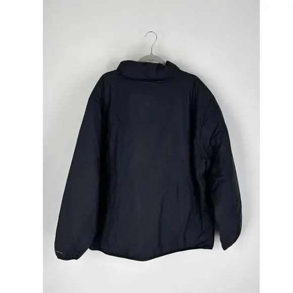 Columbia Mens Full Zip Grand Wall Insulated Jacket Size XXL Black New